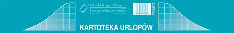 Kartoteka urlopów A5 20k 525-3