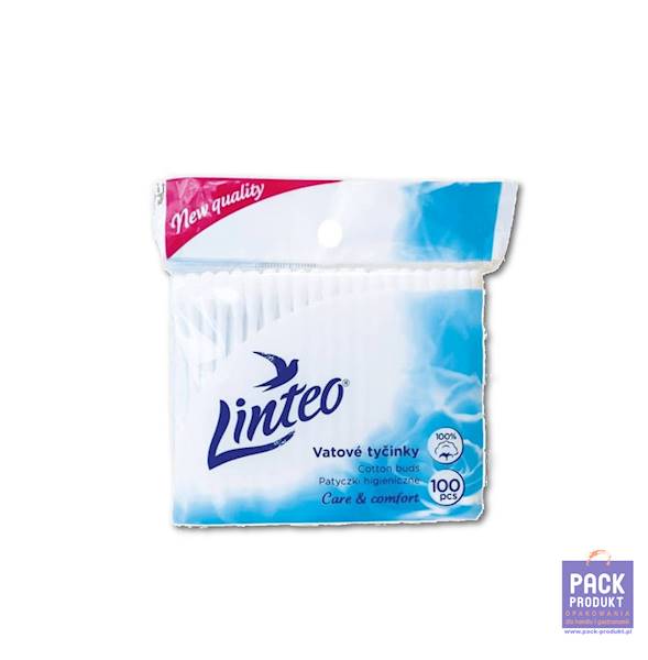 PATYCZKI KOSMETYCZNE "LINTEO" 100 szt.