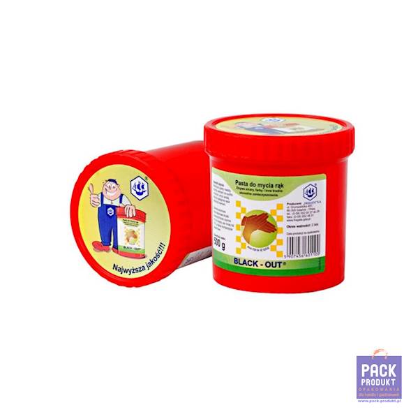 PASTA BHP "BLACK&OUT" 500gr