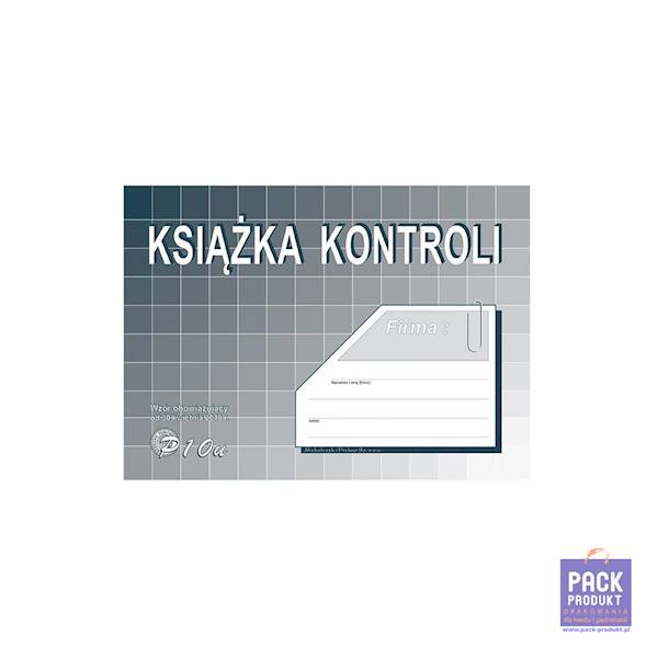 DRUK - KSIĄŻKA KONTROLI A5