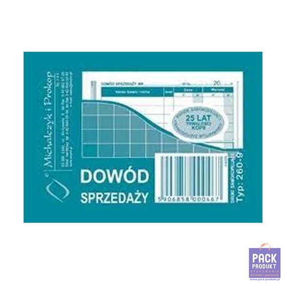 DRUK - DOWÓD SPRZEDAŻY A7