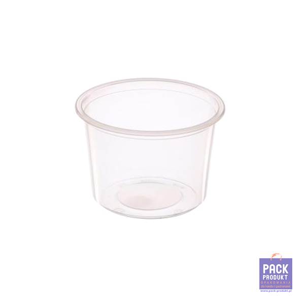 POJEMNIK 350ml fi115 WIELORAZOWY TRANSPARENT A'50