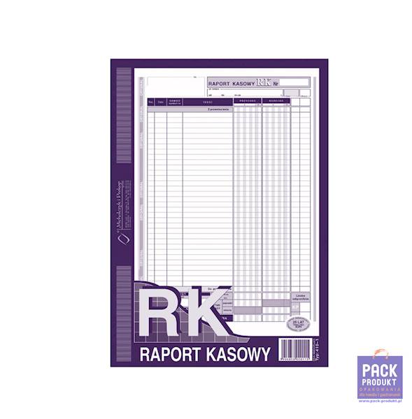 DRUK - RAPORT KASOWY A4