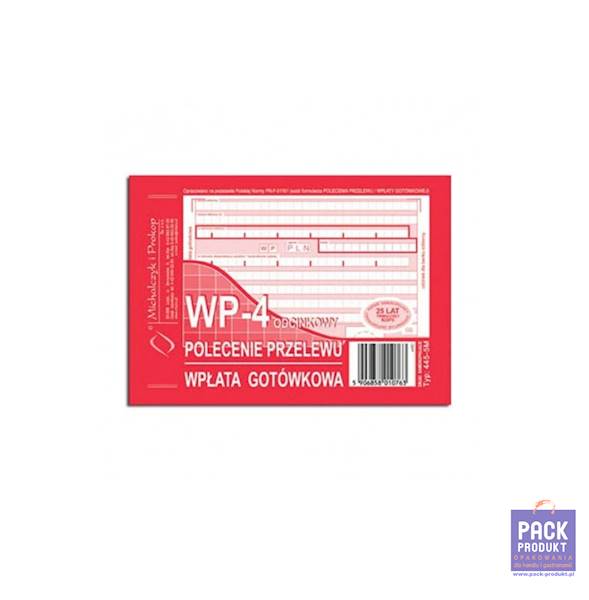 DRUK - POLECENIE PRZELEWU WP-4