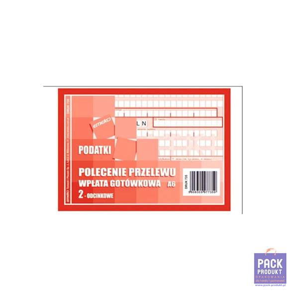 DRUK - POLECENIE PRZELEWU WP-2