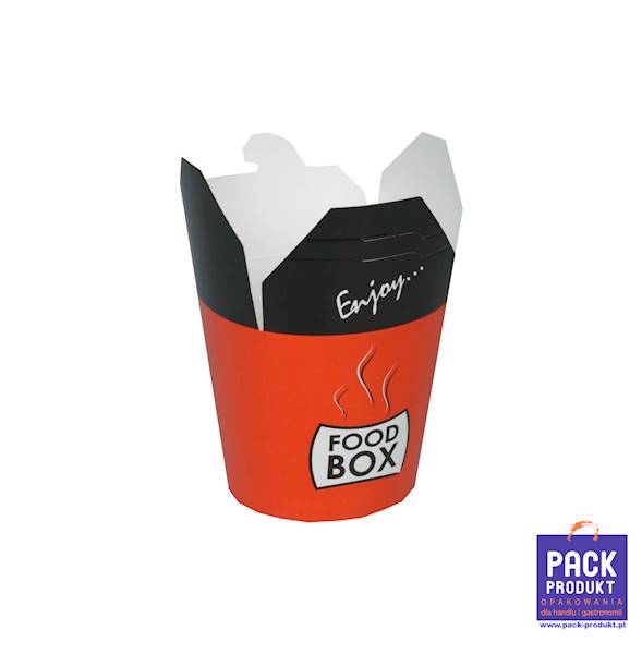 FOOD BOX 500 ml 50szt - CZARNE