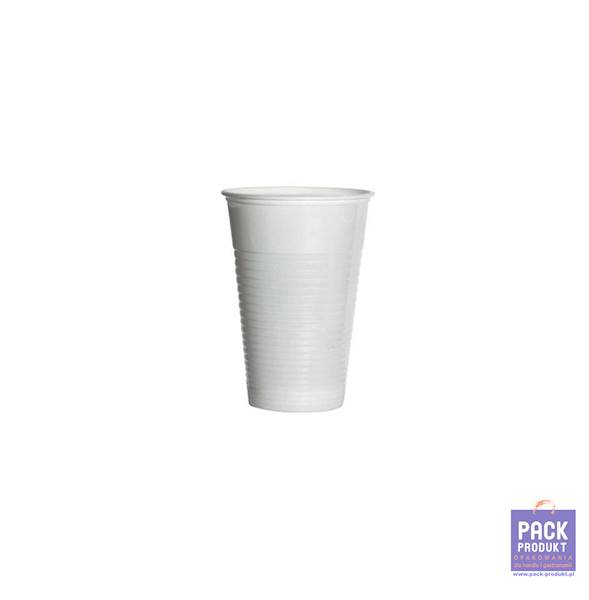 KUBEK PS BIAŁY wielorazowy   200ML  A'100