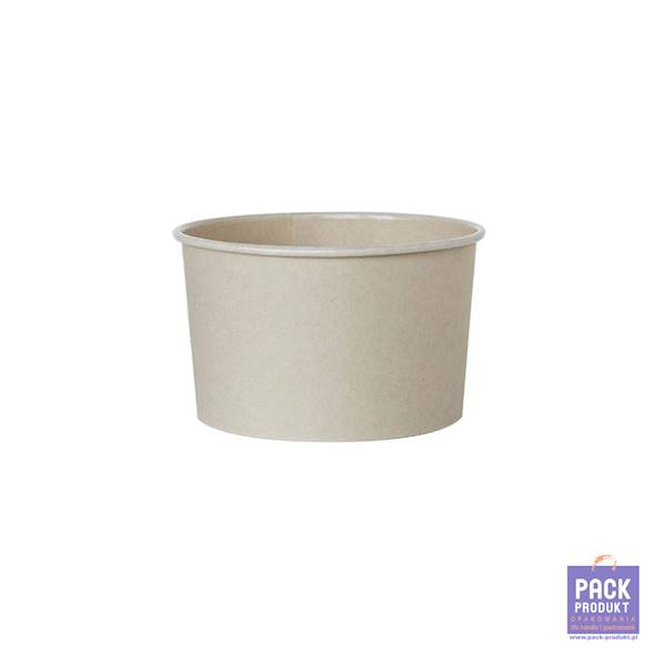 MISKA PAP. BIAŁA LODY 245ml.  A'25