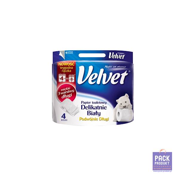 PAPIER TOAL."VELVET" 3W A'4 Podwójnie długi