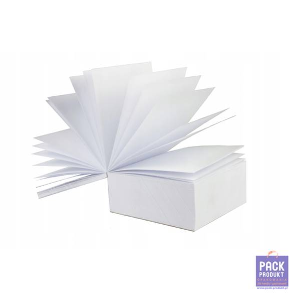 NOTES KOSTKA *BIAŁA* 9*9 klejony