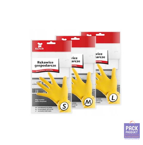RĘKAWICE GUMOWE S