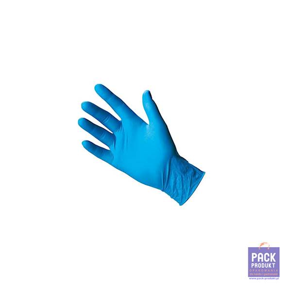 RĘKAWICE NITRYLOWE NIEBIESKIE XL A'100  8%