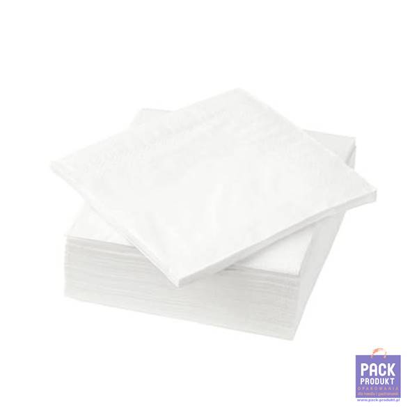 SERWETKA  BIAŁA  24 X 24  A'200 2 warst.