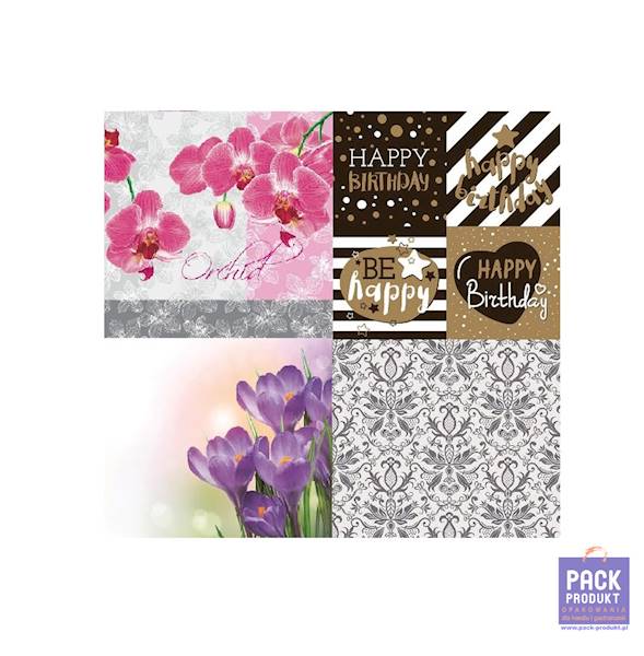 SERWETKA  WZORKI  A'20