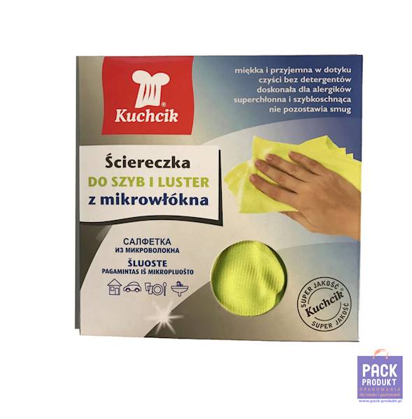 ŚCIERKA MIKROFIB. DO SZYB I LUSTER