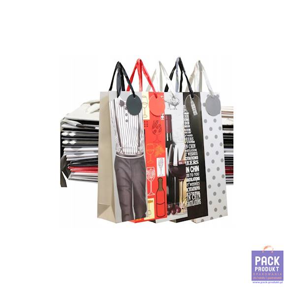 TOREBKA prezentowa NA BUTELKĘ B2 127X83X360 
