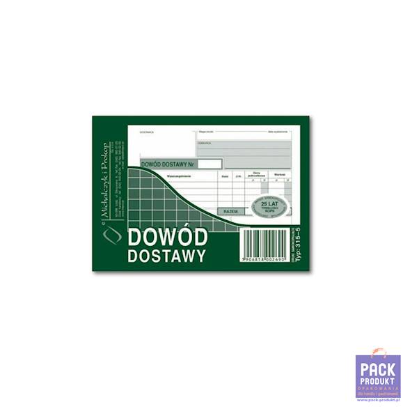 DRUK - DOWÓD DOSTAWY A6