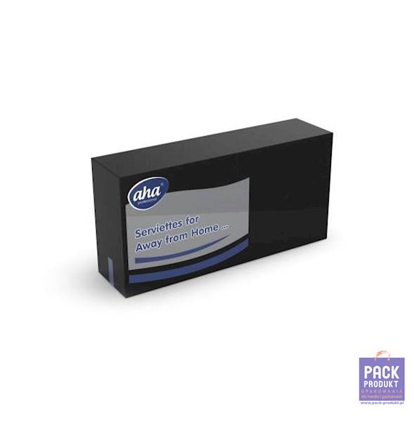 SERWETKA  KOLOR  33 X 33 A'250 2w. czarna