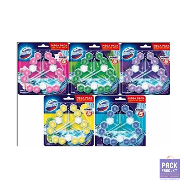 DOMESTOS POWER KULKI DO WC A'3