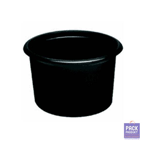 POJEMNIK 350ml fi115 WIELORAZOWY CZARNY A'50 
