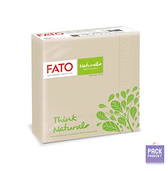 SERWETKA KOLOR 38 X 38 A'40 2w. natural  FATO