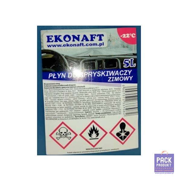 PŁYN DO SPRYSKIWACZY 5L zimowy