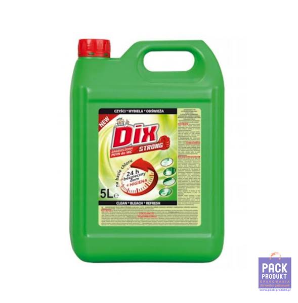 DIX WC STRONG na bazie chloru 5L