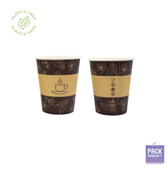 KUBEK 100% PAPIER COFFEE 250ML FI80 A'50