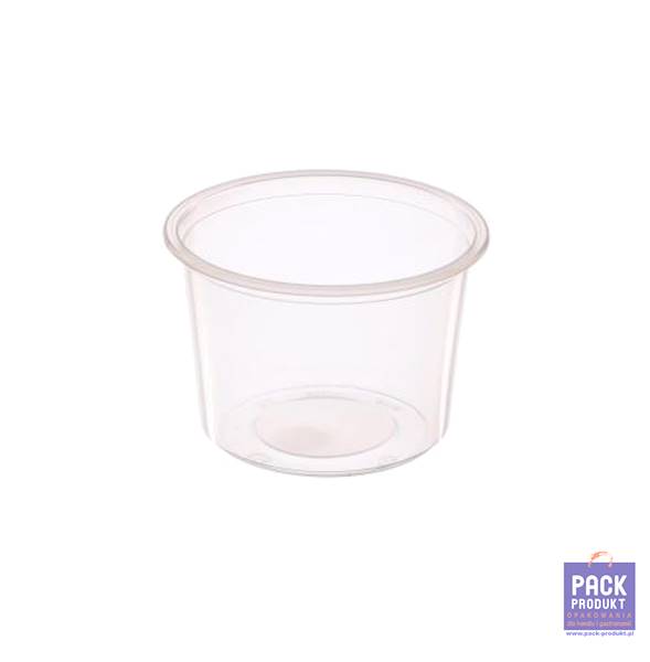 POJEMNIK 350ml fi115 WIELORAZOWY TRANSPARENT A'50