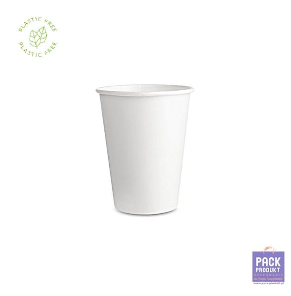 KUBEK 100% PAPIER BIAŁY 250ML FI80 A'50