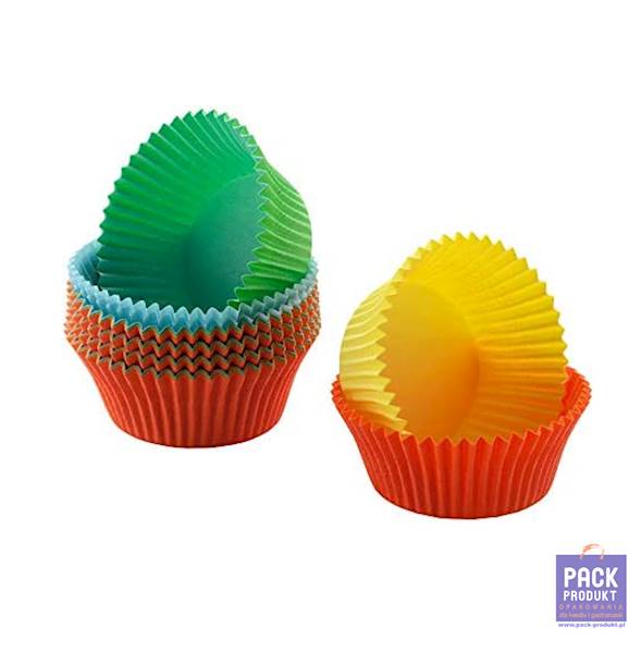 FOREMKI DO MUFFINEK śr.50mm wys.25mm a'200 KOLOR