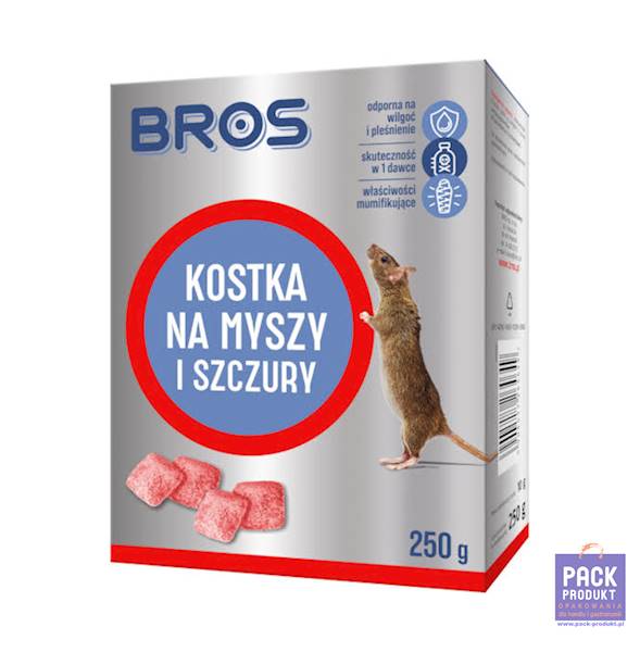 BROS KOSTKA NA MYSZY I SZCZURY 100g