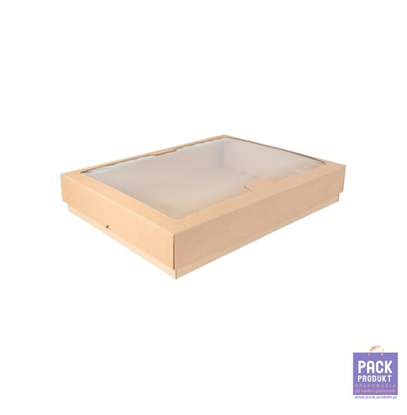 PUDEŁKO PARTY BOX Z OKIENKIEM 355x300x90 prostokąt