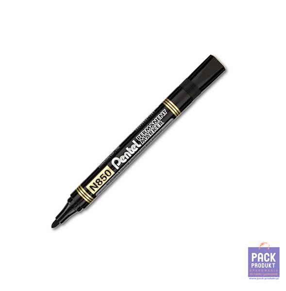 MARKER PENTEL czarny okrągły