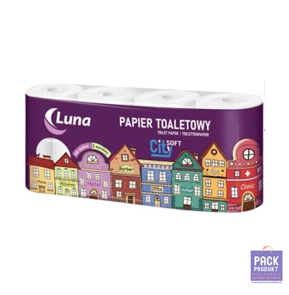 PAPIER TOALETOWY LUNA CITY Soft 3w 150 listków A'8