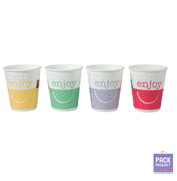 KUBEK PAPIEROWY ENJOY 300ml 2-Warstw A'45 SUP