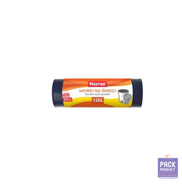 WORKI NA ODPADY  LD 120l A'25 czarny PACKER