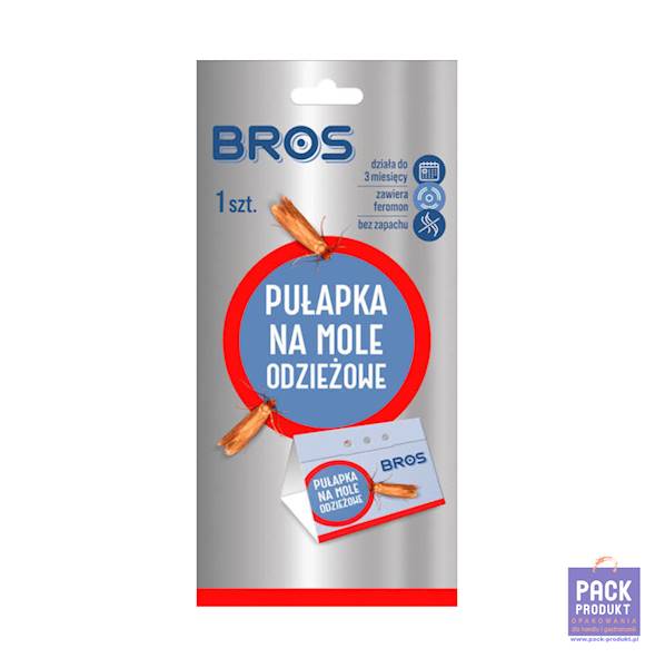 BROS PUŁAPKA NA MOLE ODZIEŻOWE 