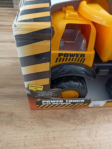 [OUTLET] WOOPIE Zestaw POWER Wywrotka + Koparka 2w1