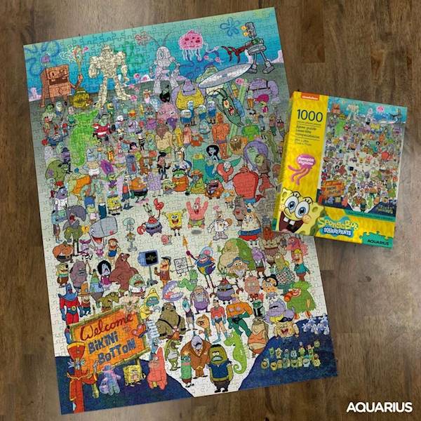 Puzzle SpongeBob Obsada (1000)
