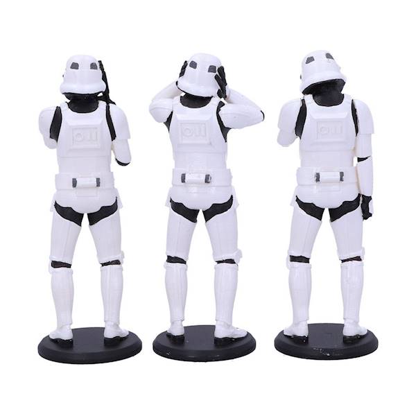 Statuetki 3-Pack Three Wise Stormtroopers 14 cm (Star Wars)