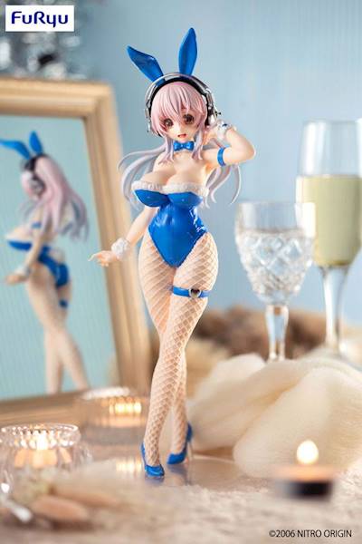 [Przedsprzedaż] Super Sonico BiCute Bunnies Blue Rabbit Ver. 30 cm