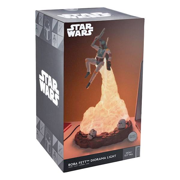Star Wars: Boba Fett Diorama z oświetleniem 31 cm