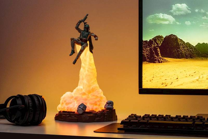 Star Wars: Boba Fett Diorama z oświetleniem 31 cm
