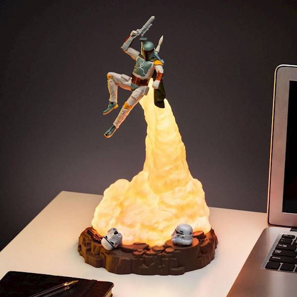 Star Wars: Boba Fett Diorama z oświetleniem 31 cm