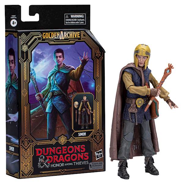 Figurka Dungeons & Dragons: Honor Among Thieves Golden Archive Simon 15 cm
