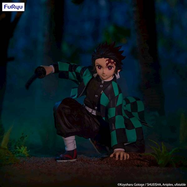 Statuetka Demon Slayer: Kimetsu no Yaiba Noodle Stopper - Kamado Tanjiro 13 cm