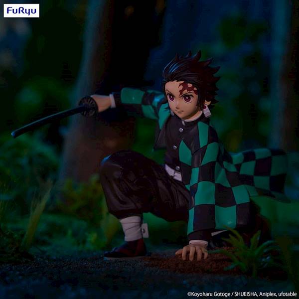 Statuetka Demon Slayer: Kimetsu no Yaiba Noodle Stopper - Kamado Tanjiro 13 cm