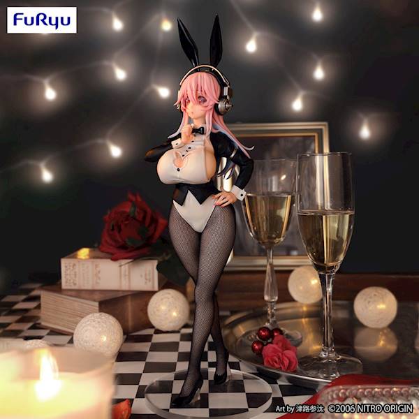 Statuetka Super Sonico - BiCute Bunnies Super Sonico Newly Drawn Costume Ver. 30 cm