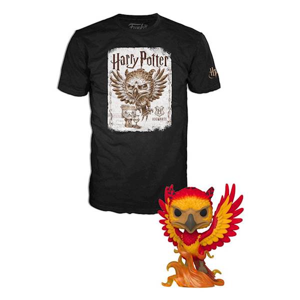 Koszulka Harry Potter POP! & Tee Box Dumbledore Patronus